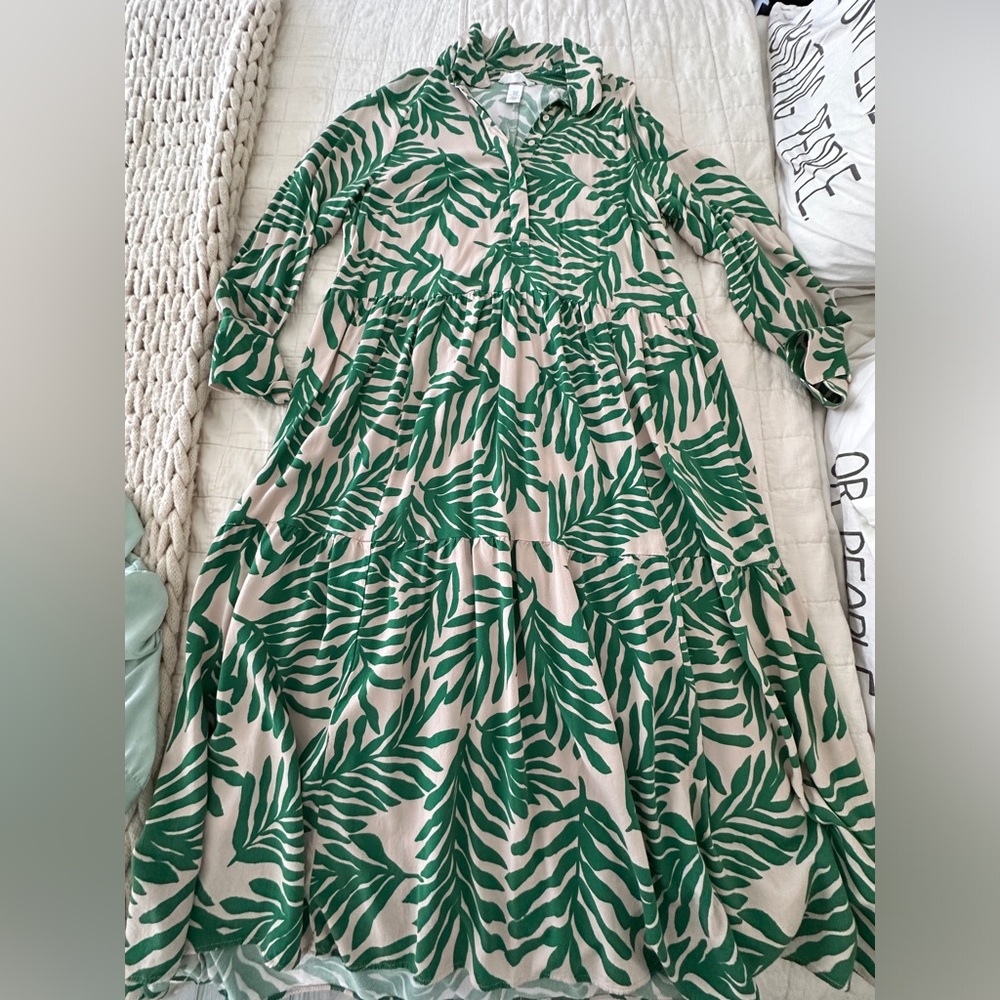 H&M summer Hawaiian dress Sz M
